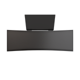 57″ Curved + Quad