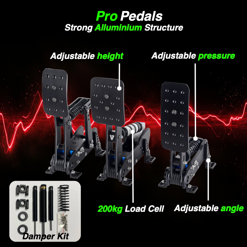 Professional Sim Racing Pedals