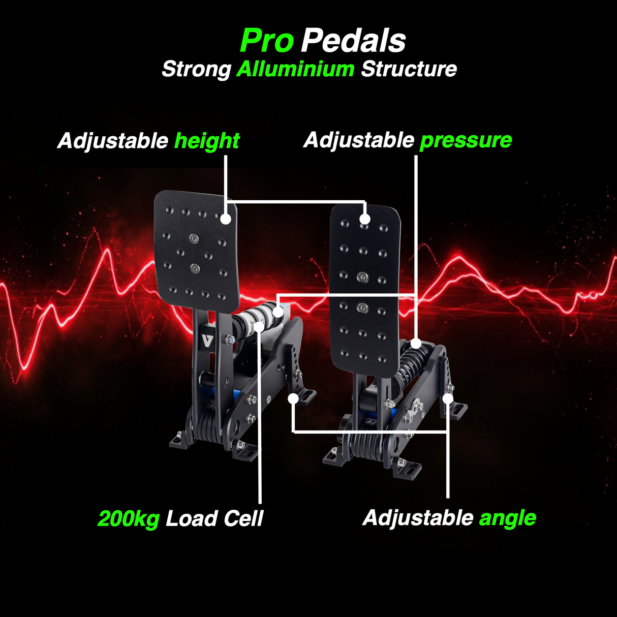 Professional Sim Racing Pedals